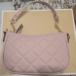 Inc Blush Pink Quilted Shoulder Bag